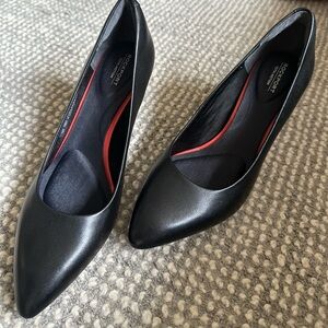 Rockport black heels, brand new, never worn.